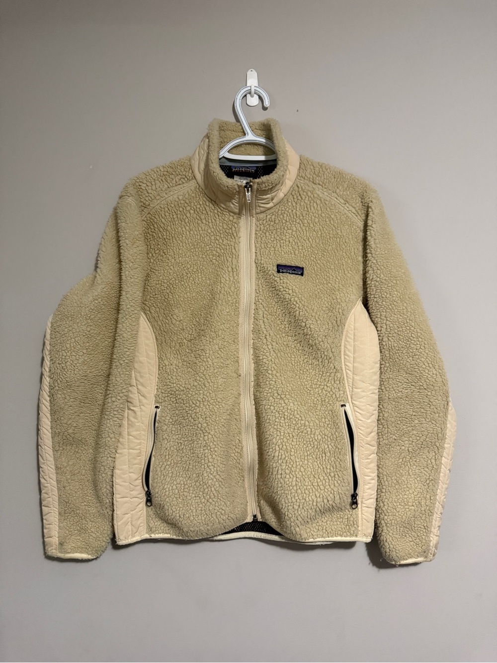 Patagonia Synchilla Cream Sherpa Fleece Jacket